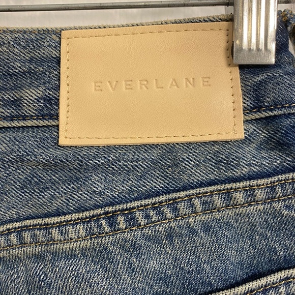 Everlane Curvy 90's Cheeky Straight Crop Jeans Size 25 - Picture 9 of 12